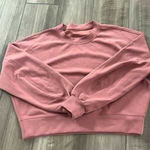 Lululemon softstreme perfectly oversized cropped crew